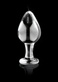 Icicles No. 25 Hand-Blown Glass Anal Plug