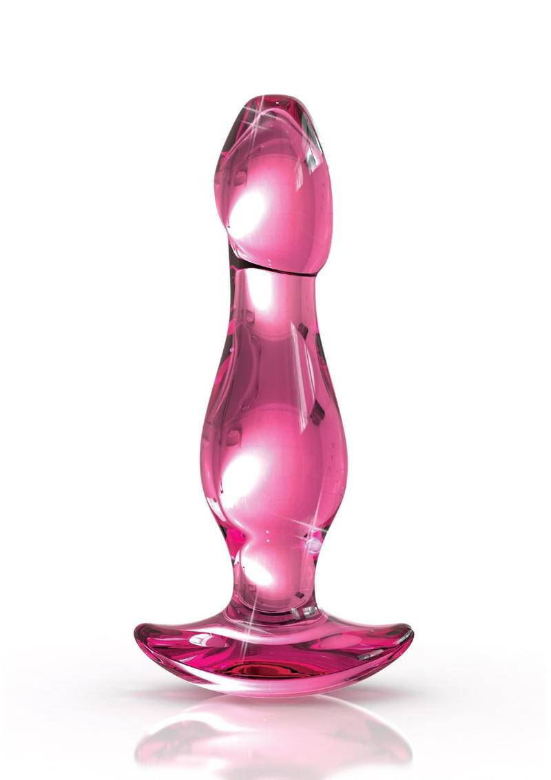 Icicles No. 73 Beaded Glass Anal Plug With Crystal Base