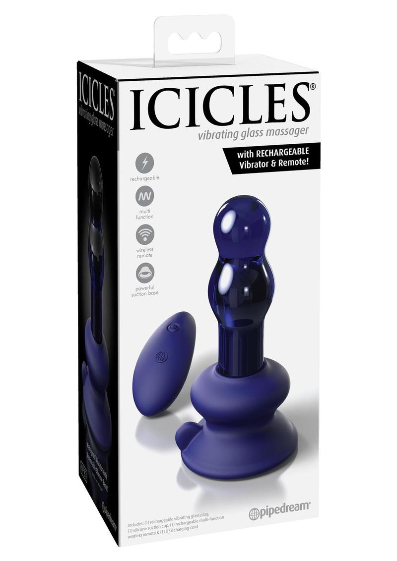 Icicles No. 83 Rechargeable Glass Anal Plug
