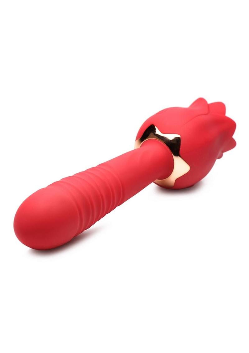 Inmi Bloomgasm Racy Rose Thrusting And Licking Vibrator