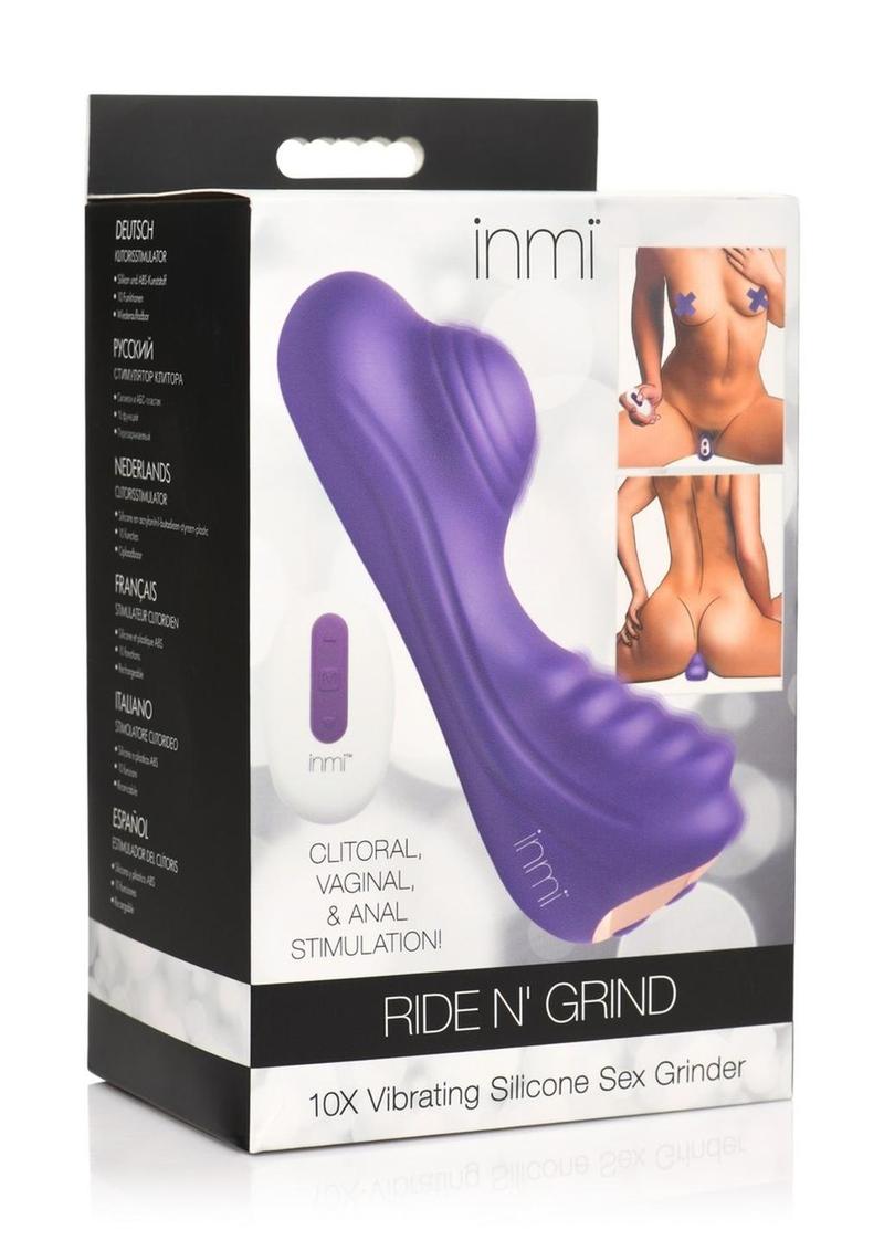 inmi Ride N' Grind 10X Vibrating  Clitoral Silicone Sex Grinder