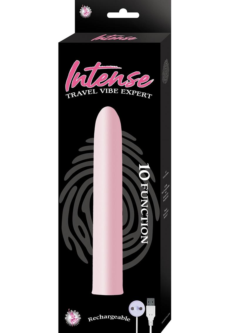 Intense Travel Vibe Expert 10-Function Rechargeable Vibrator