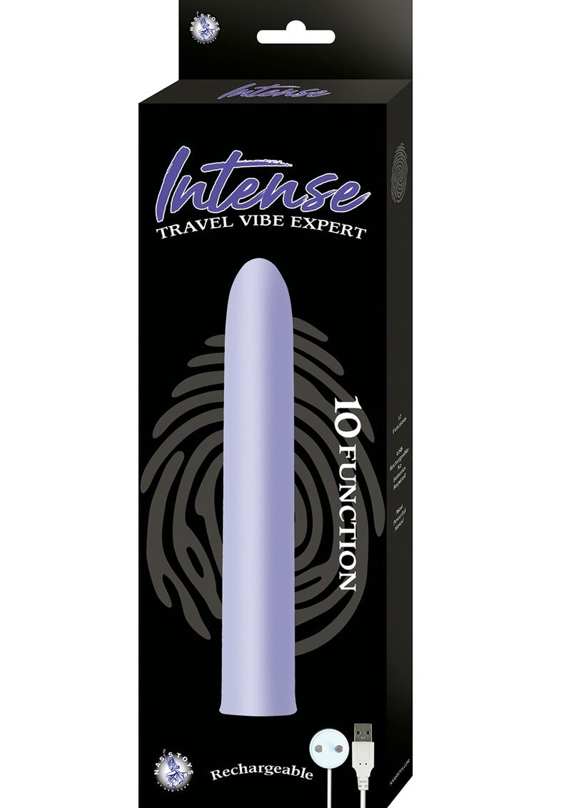Intense Travel Vibe Expert 10-Function Rechargeable Vibrator