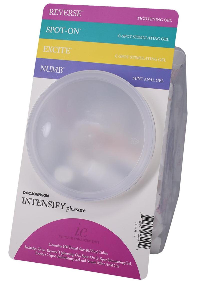 Doc Johnson Intensify Pleasure Travel Size Creams
