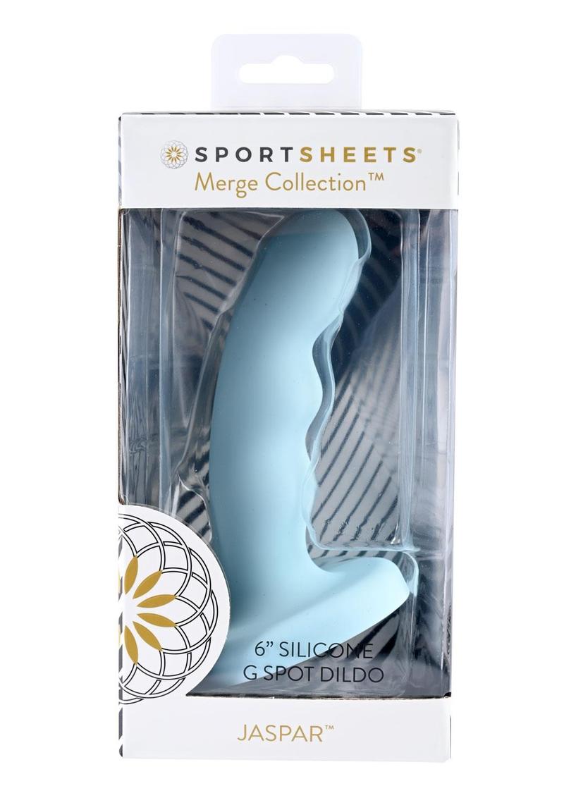Sportsheets Jaspar Silicone Curved Dildo with Suction Cup
