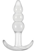Jelly Rancher Ripple T Plug Clear Odorless TPE