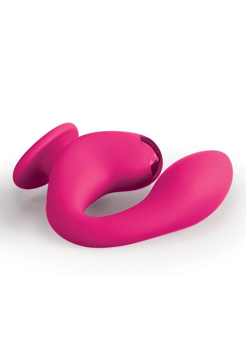 Jimmyjane Dual Gripp Rechargeable Pink Silicone Finger Massager
