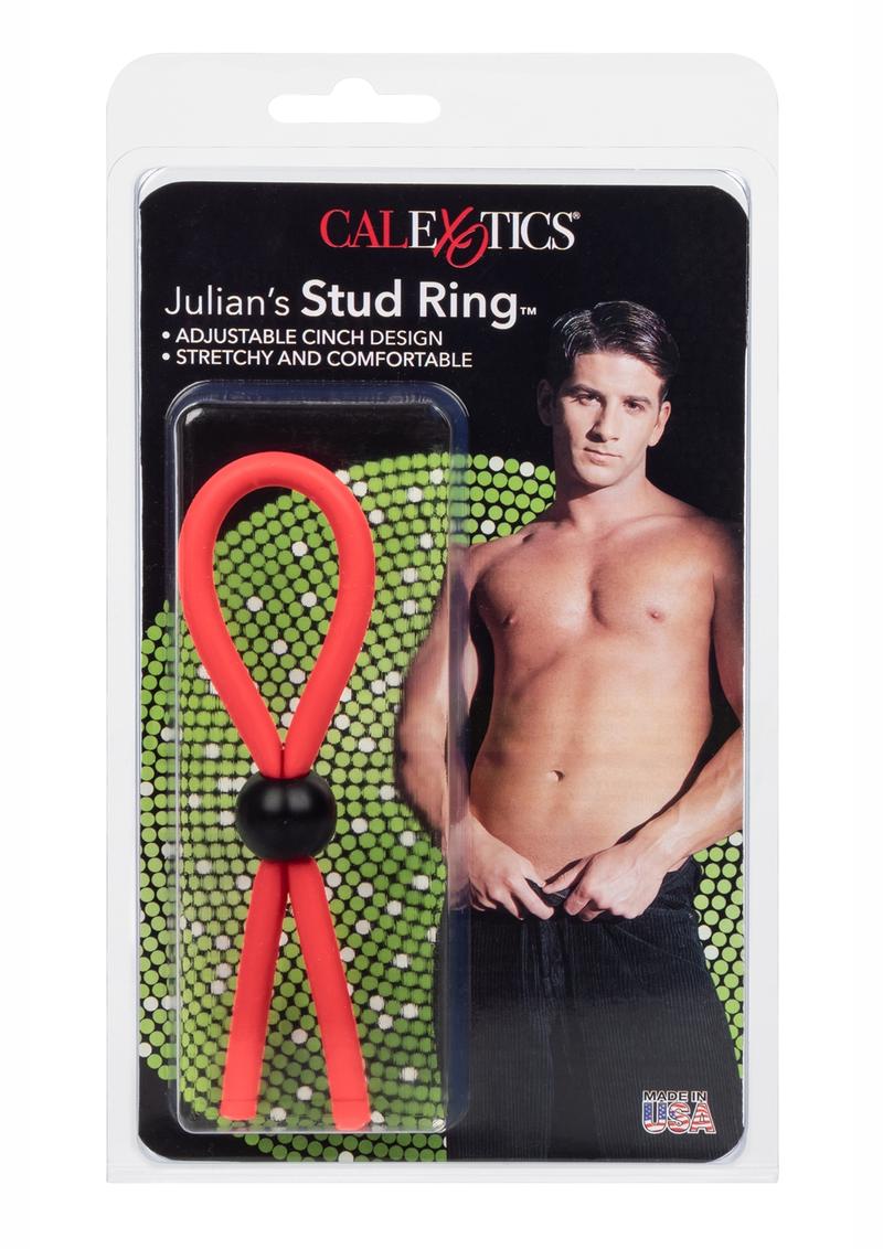 Julian's Stud Ring Cinch Design Comfortable Cock Ring