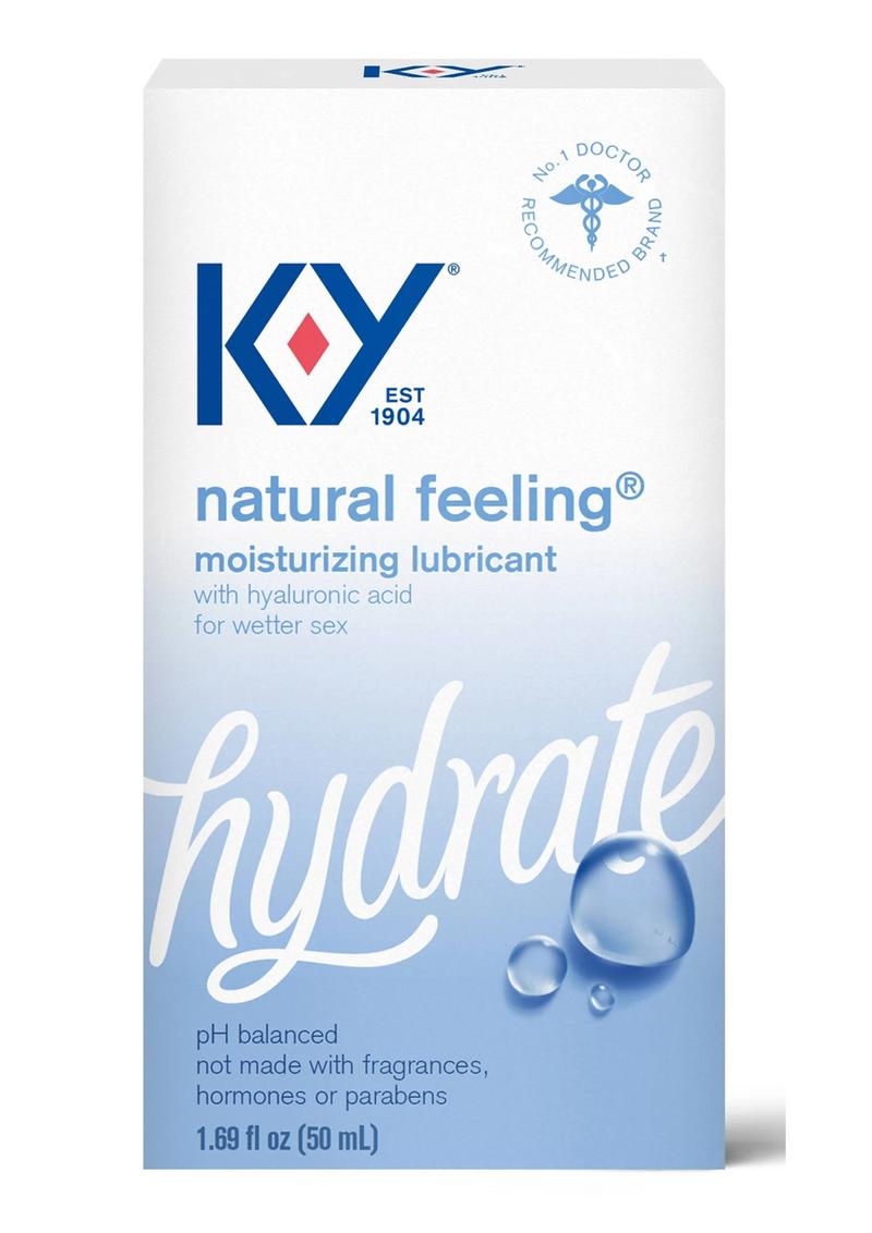 K Y Hydrate Natural Feeling Moisturizing Lubricant