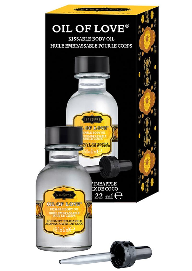 Kama Sutra Oil of Love Coconut Pineapple Kissable Body Oil