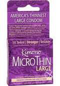 Kimono Micro Thin Large Condoms Pack