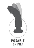 King Cock Vibrating Dildo with Suction Base RealDeal Lifelike Skin