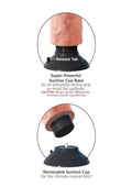 King Cock Vibrating Realistic Dildo With Suction Base