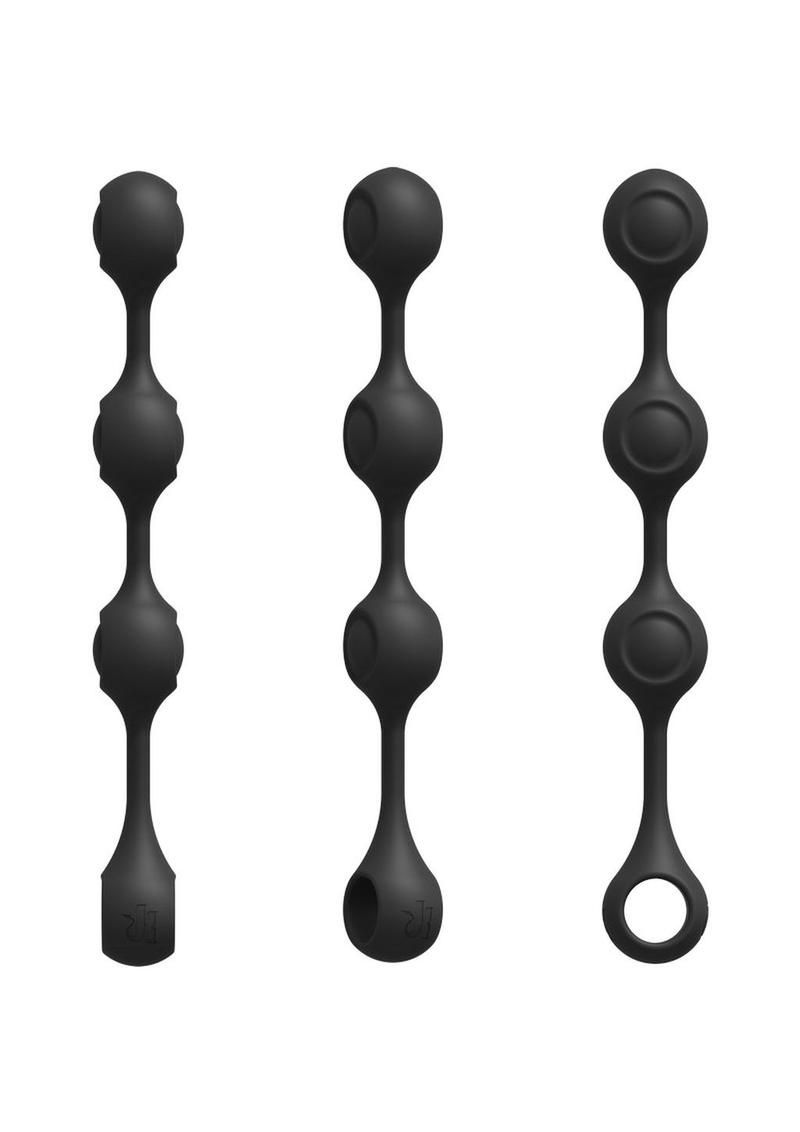 Kink by Doc Johnson Weighted Silicone Anal Balls