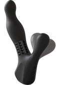 Kink Rim Prostate Massager With Rotating Ridges
