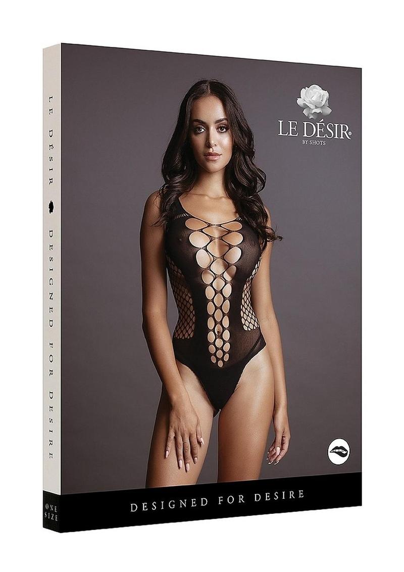 Le Désir Contrast Fence Net Teddy