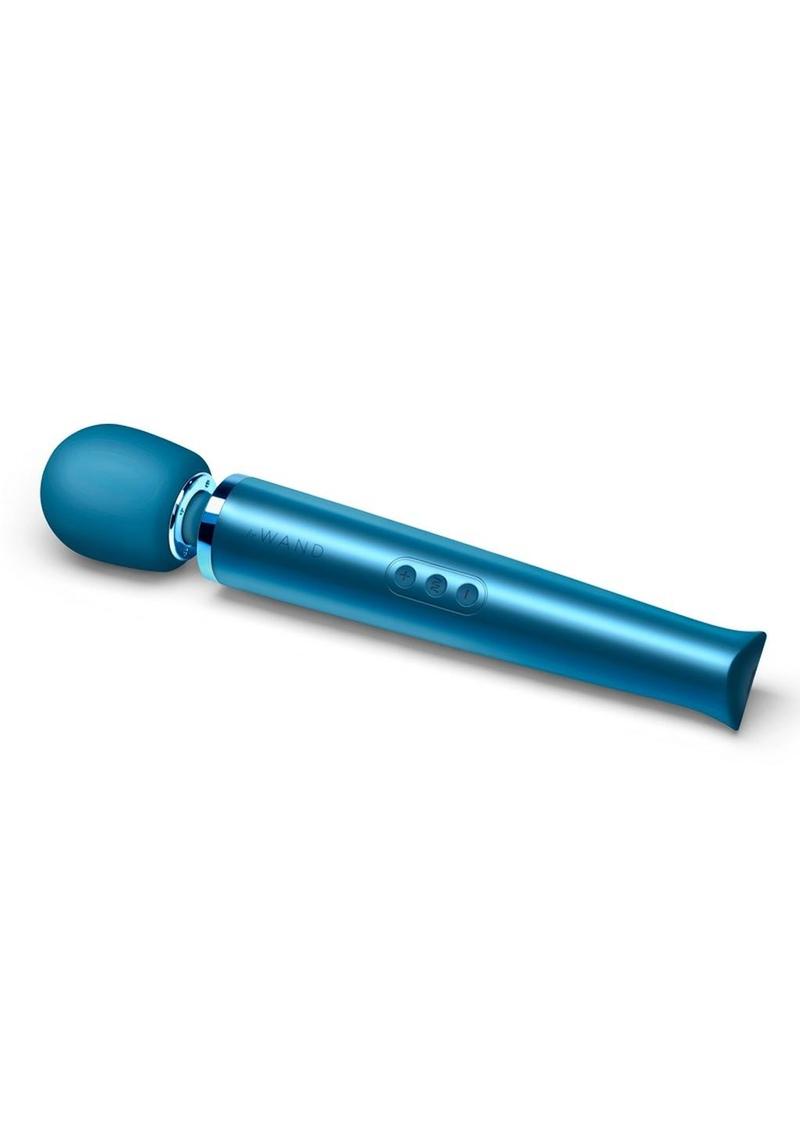 Le Wand Rechargeable Silicone Massager With Rumbly Vibe