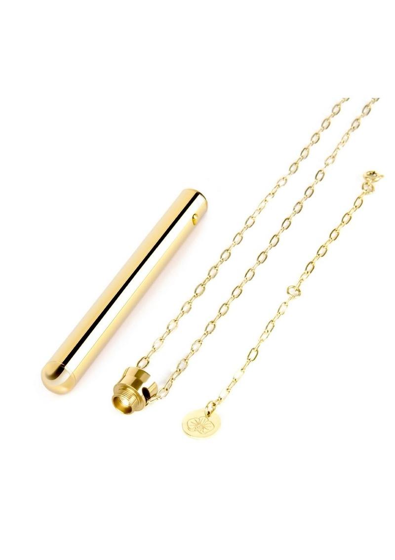 Le Wand Necklace Vibe Rechargeable Silicone Vibrator