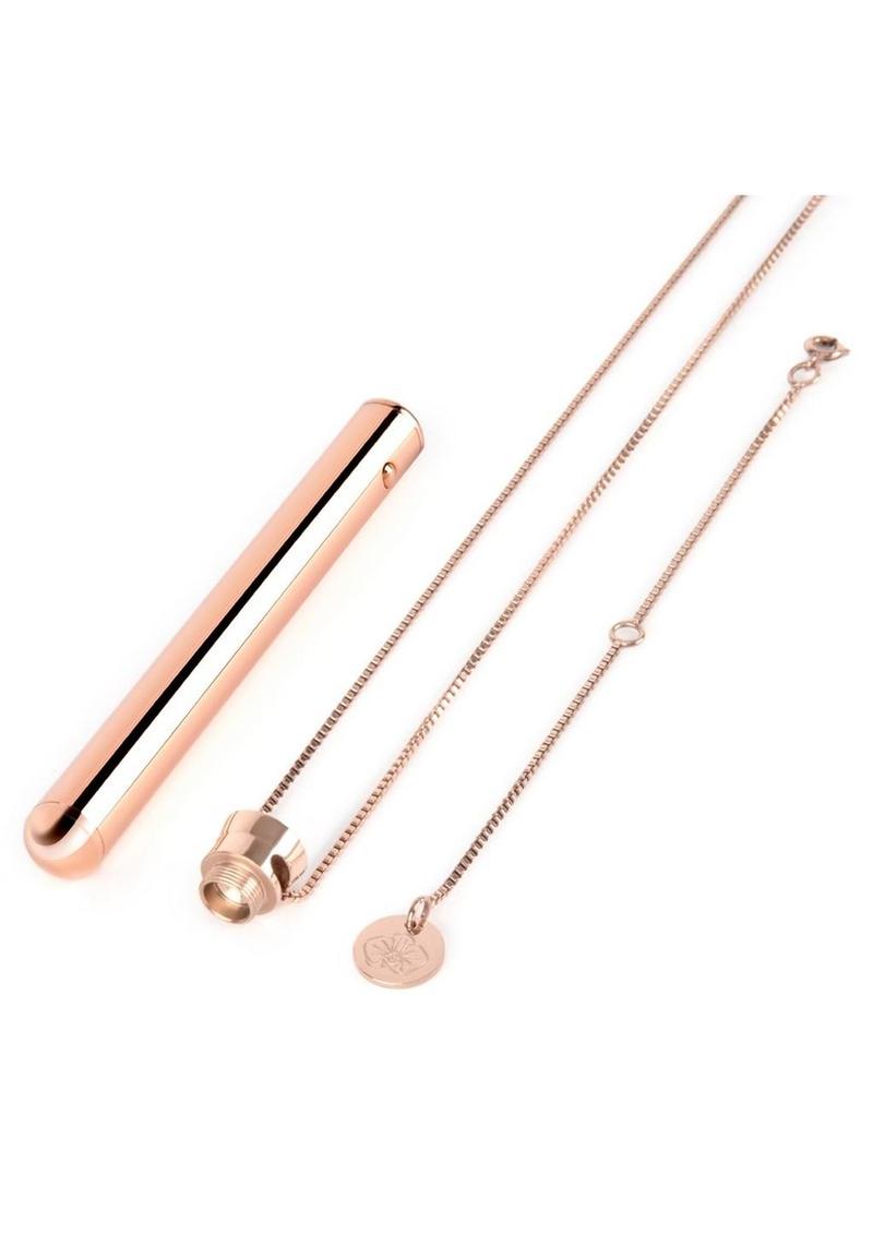 Le Wand Necklace Vibe Rechargeable Silicone Vibrator