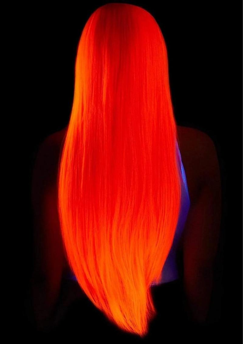 Leg Avenue Long Straight 33" Center Part Wig Synthetic