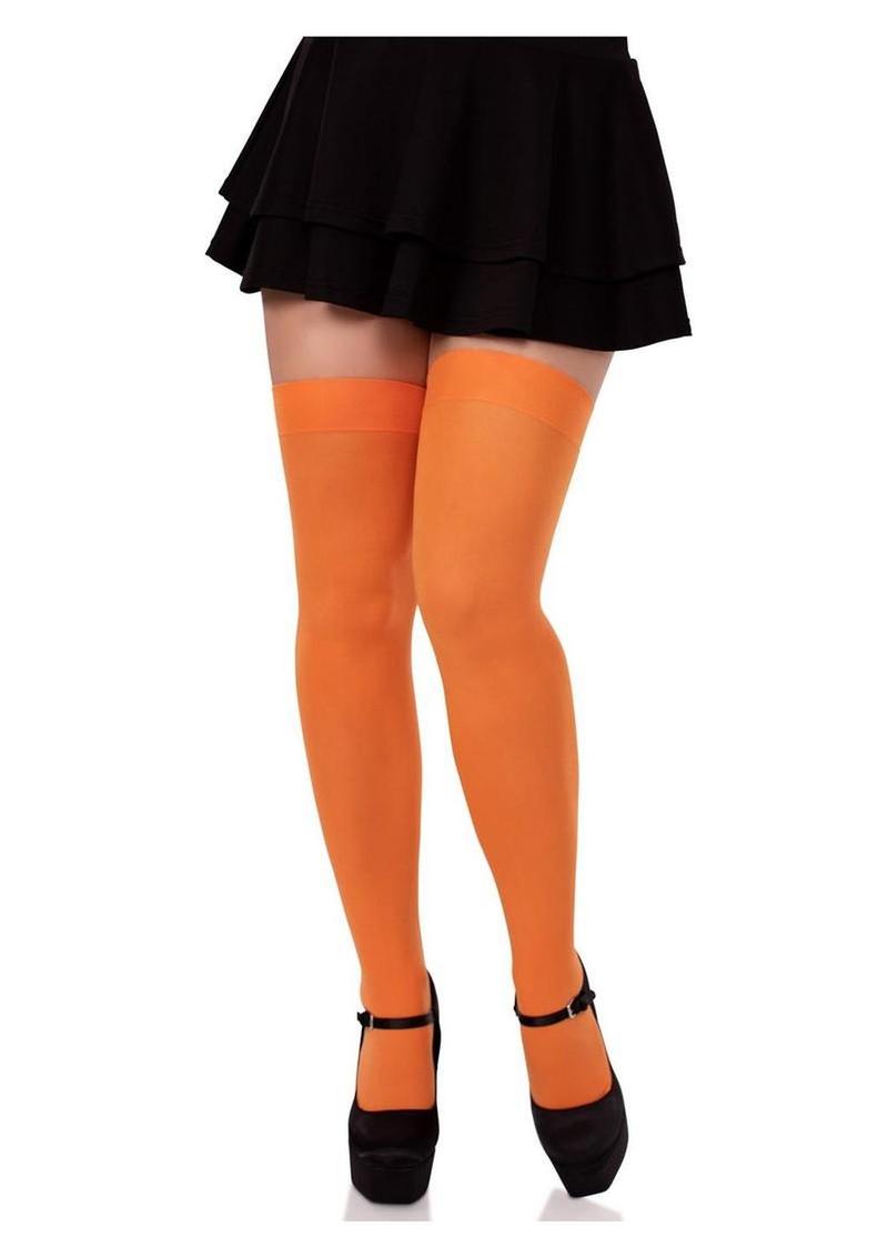 Leg Avenue Nylon Over The Knee With Versatile Styling