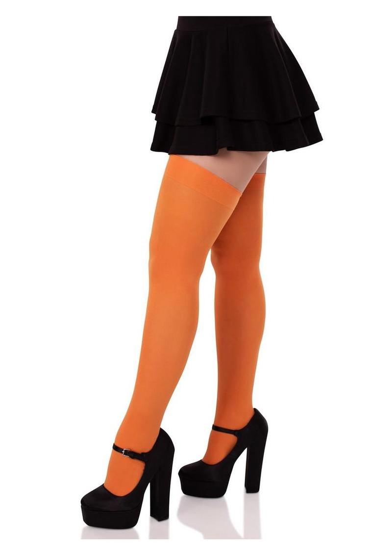 Leg Avenue Nylon Over The Knee With Versatile Styling