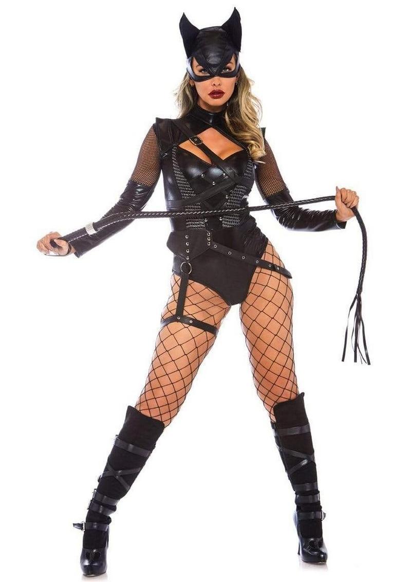 Villainess Vixen Spandex Bodysuit