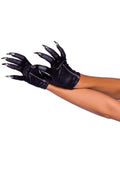 Leg Avenue Zip-Up Fingerless Claws Gloves