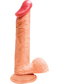 Lifelikes Vibrating Royal Knight Dildo With Suction