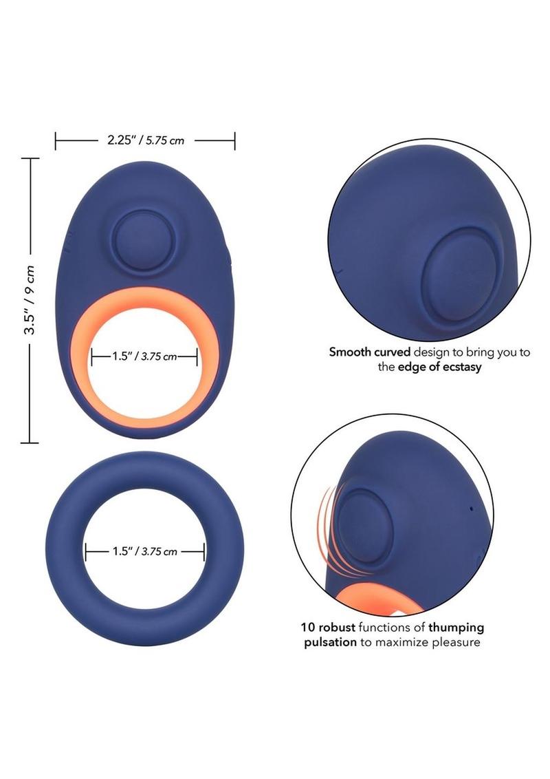 CalExotics Link Up Verge Silicone Vibrating Cock Ring