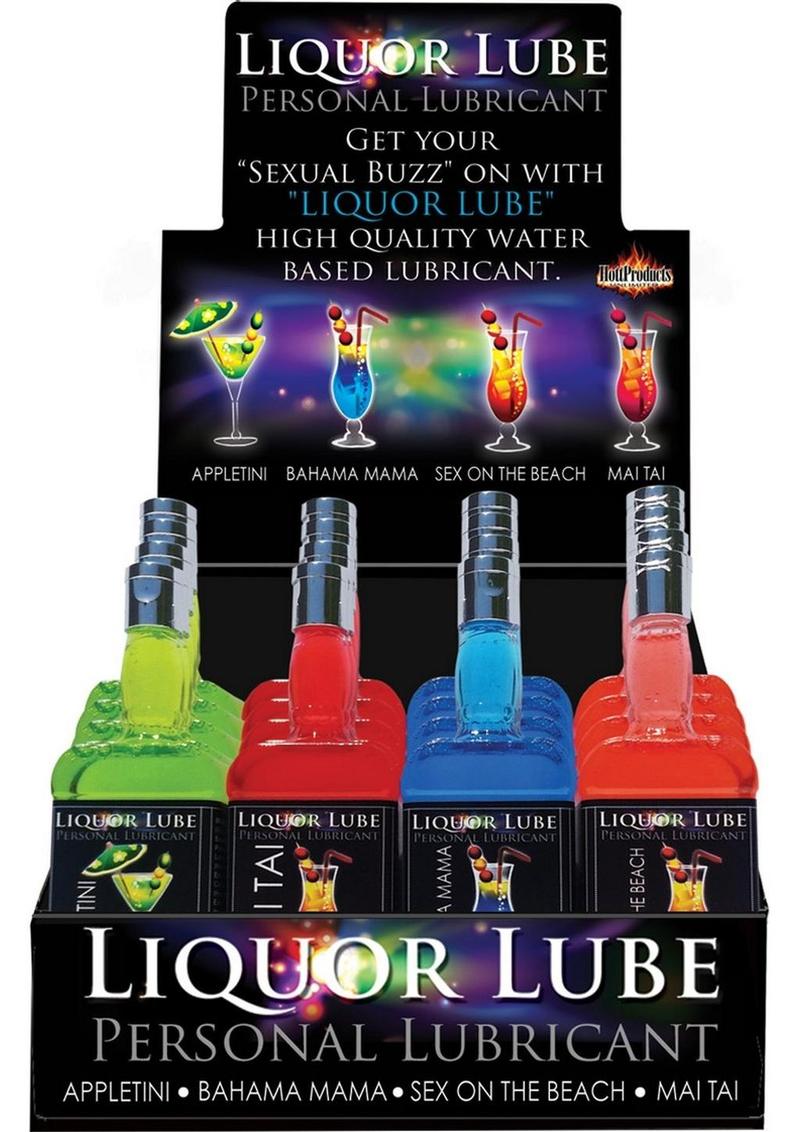 Liquor Lube Assorted Cocktail Flavored Water Based Lube