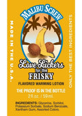 Love Lickers Malibu Screw Warming Massage Lotion