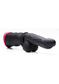 Mega Pounder Hand-Held Thrusting Silicone Dildo