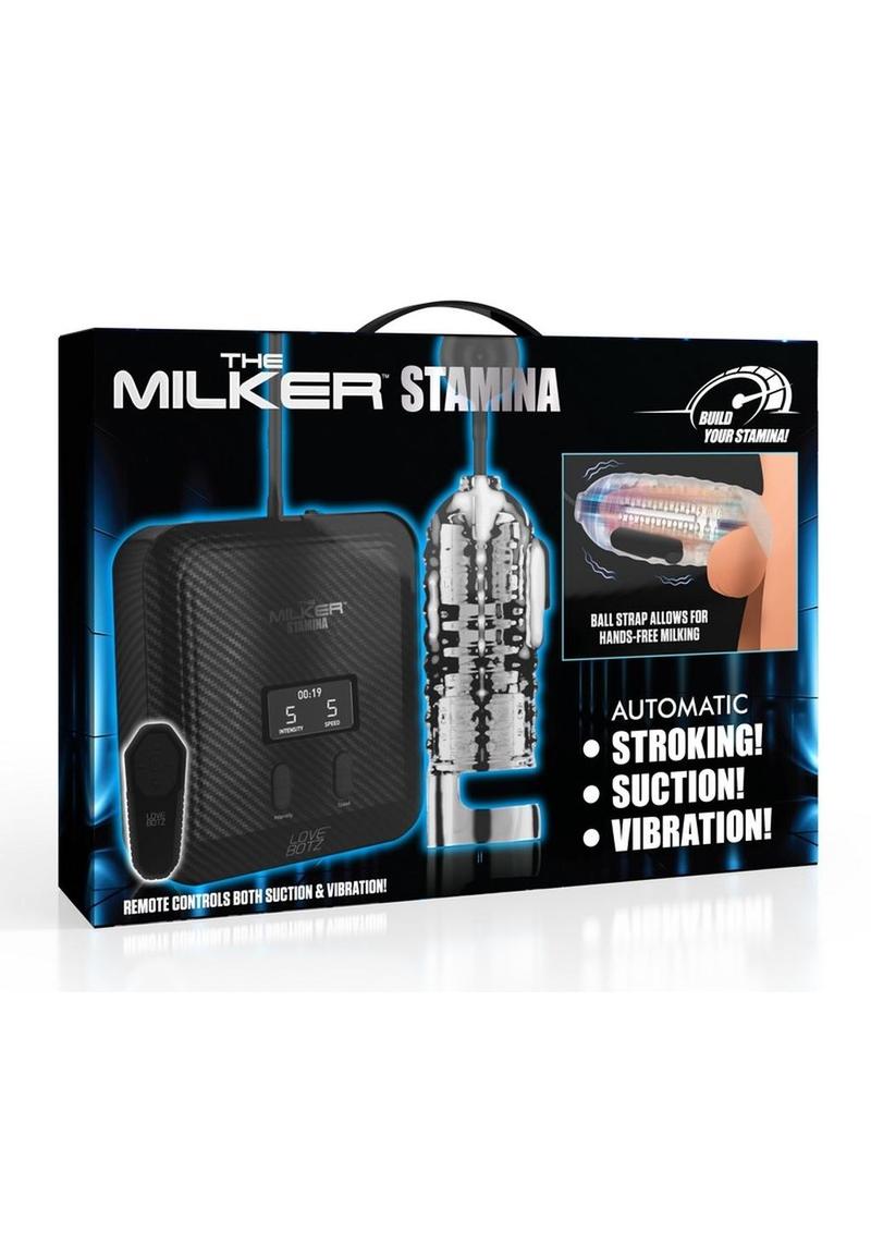 The Milker Stamina Rechargeable Vibrating Masturbator