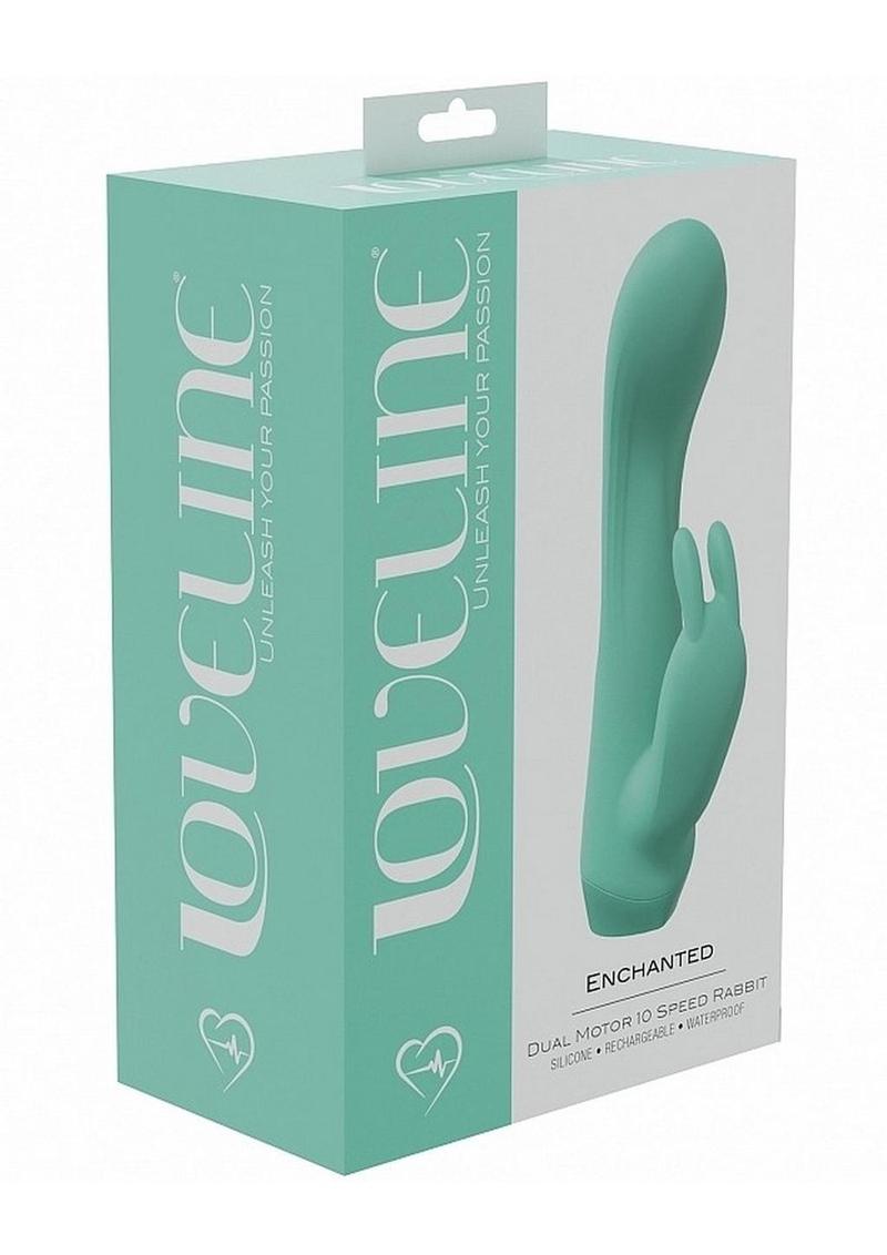 Loveline Enchanted Dual Motor Rechargeable Silicone Rabbit Vibrator