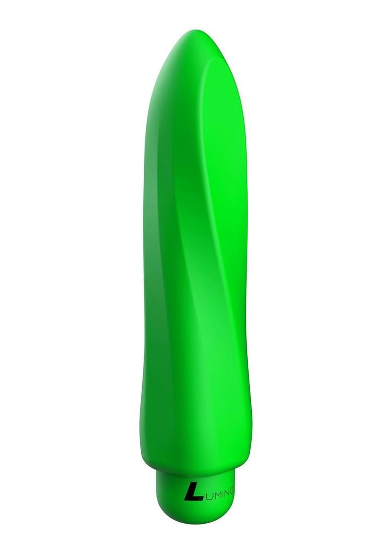 Luminous Myra Bullet with Silicone Sleeve – Green