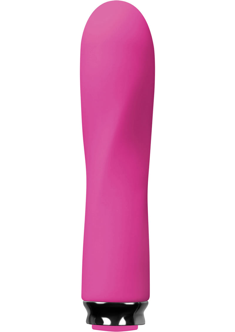 Luxe Collection Scarlet Compact Rechargeable Silicone Vibrator