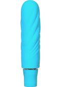 Luxe Nimbus Mini Silicone Vibrator Compact Aqua Power