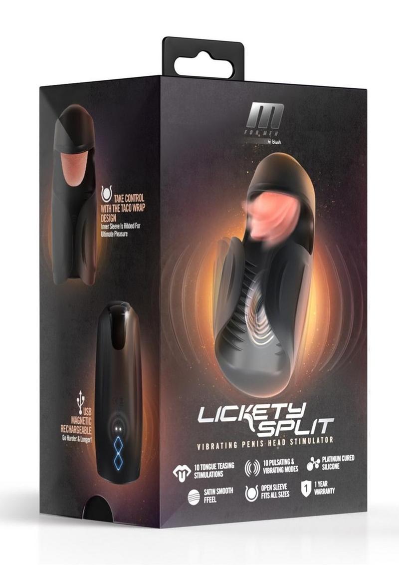 Lickety Split Vibrating Penis Head Stimulator M For Men