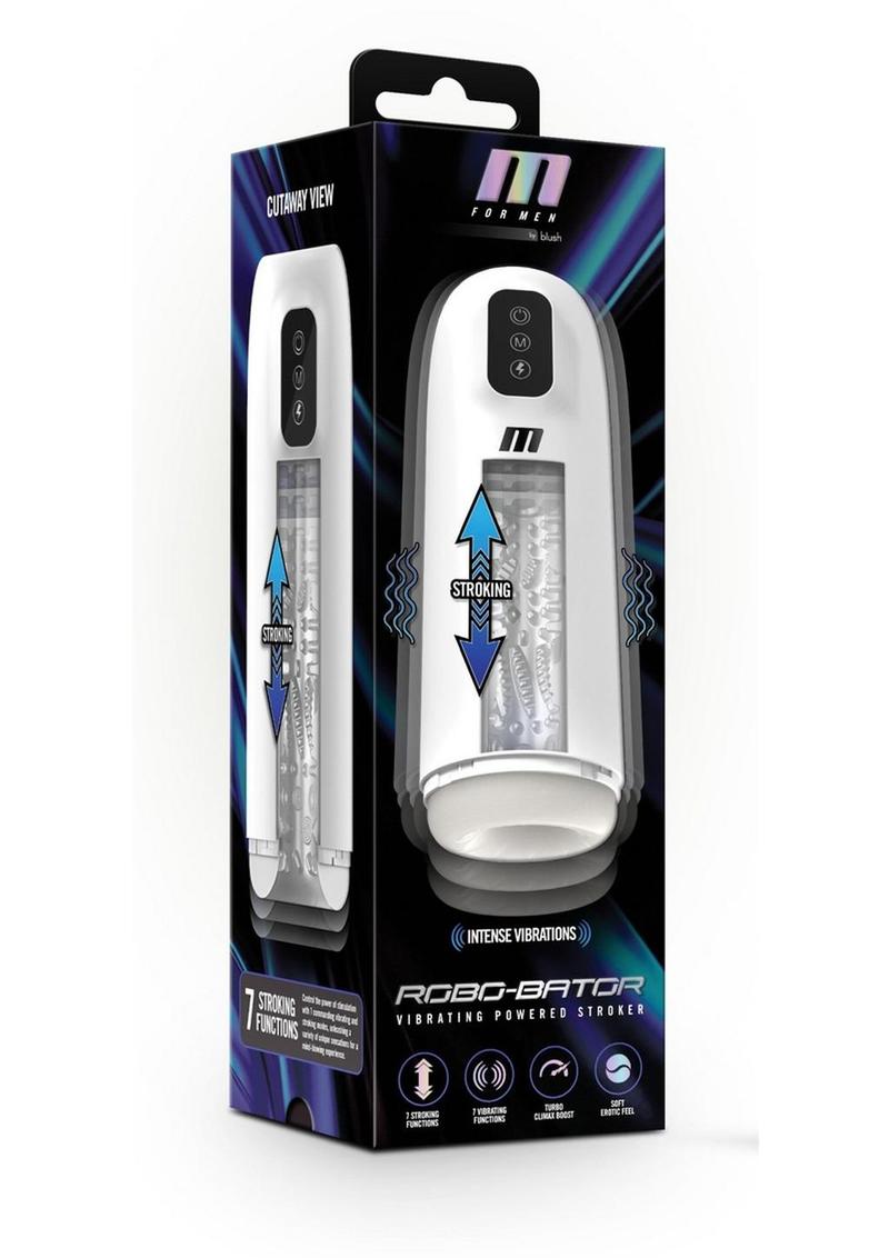M For Men Robo-Bator Rechargeable Vibrating Masturbator