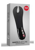 Fun Factory Manta Black Line Premium Silicone Vibrating Stroker