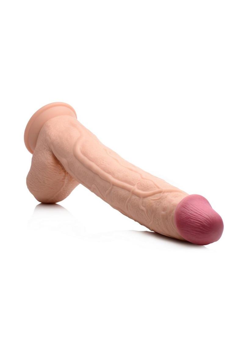 Raging Rhino Veiny Dildo Realistic Vanilla Design