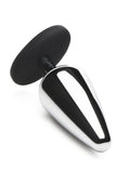 Master Series Slut Metal And Silicone Butt Plug