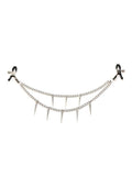 Master Series Daggers Double Chain Nipple Clamps - Spiked Pleasure