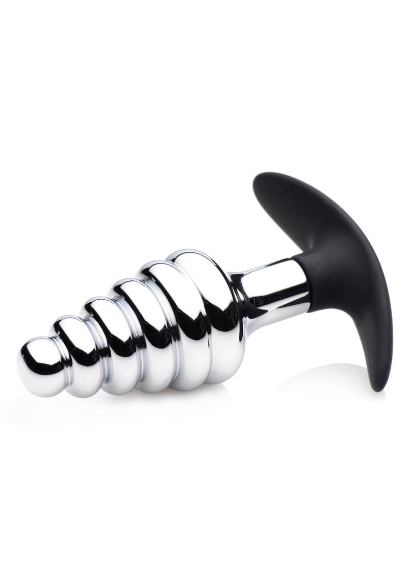 Master Series Dark Hive Metal and Silicone Anal Plug