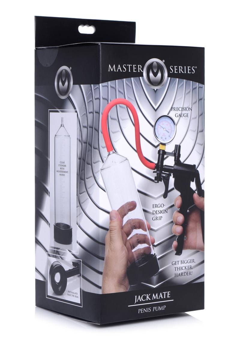 Master Series Jack Mate Penis Pump For Precise Control