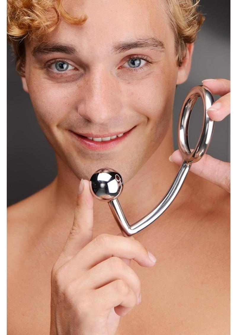 Master Series Manus Intruer Stainless Steel Anal Intrusion Device