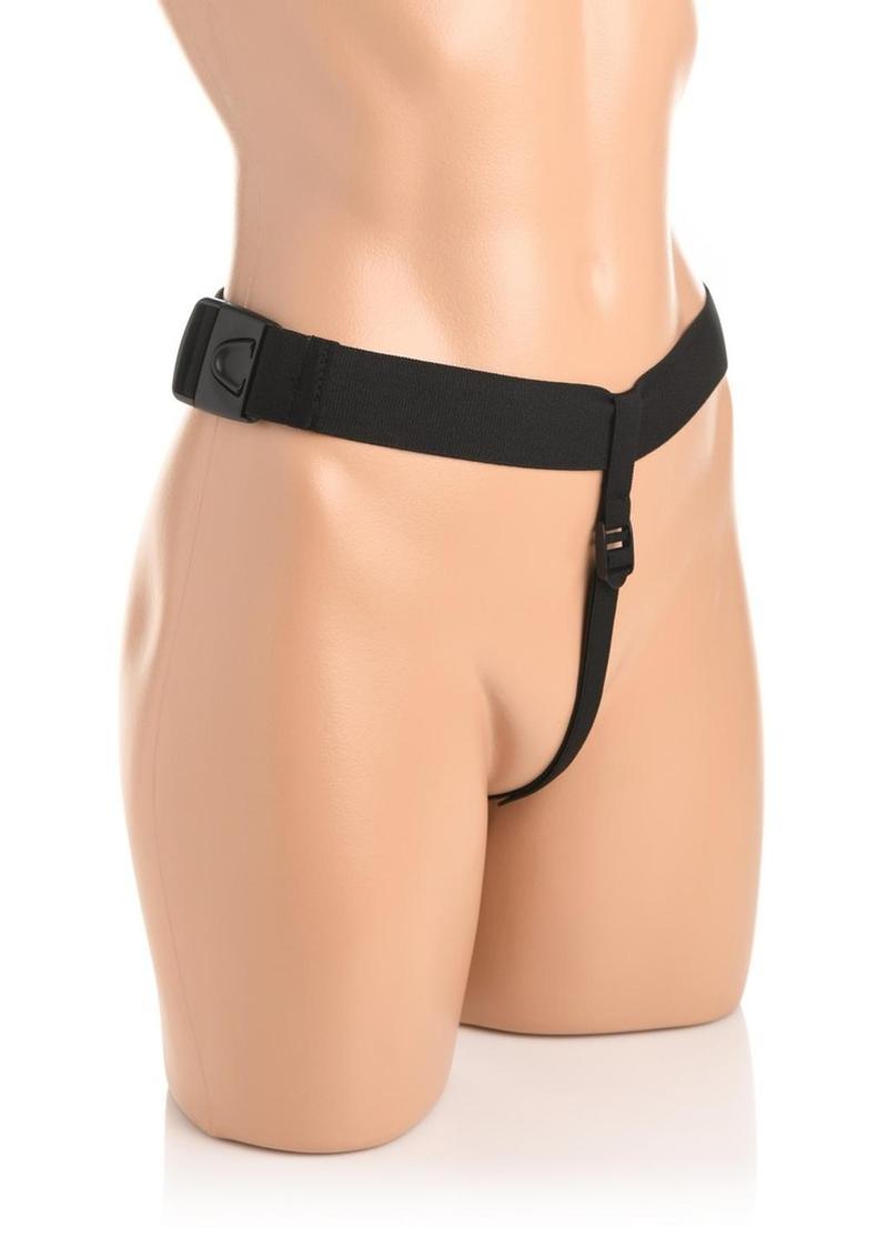 Master Series P-Spot Plugger Prostate Plug with Harness