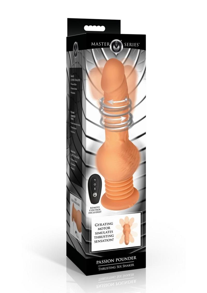 Master Series Passion Pounder Thrusting Sex Shaker Vibrator