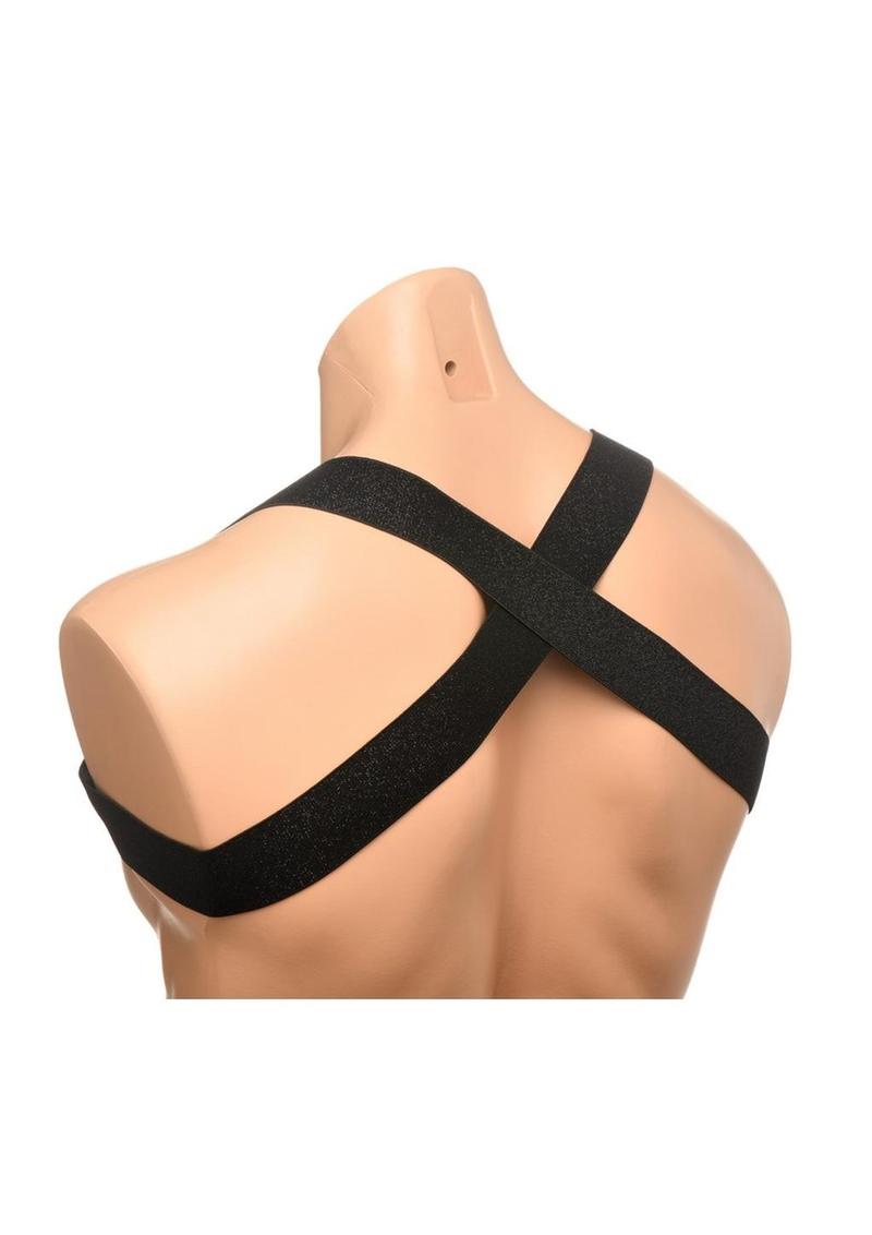 Rave Harness Elastic Chest Harness With Arm Bands